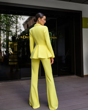Riviera Peplum Suit