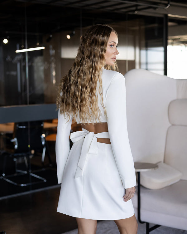 Elyane Bridal Blazer Dress