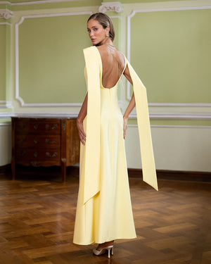 Athena Cape Gown
