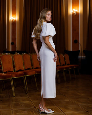 Mirella Bridal Midi Dress