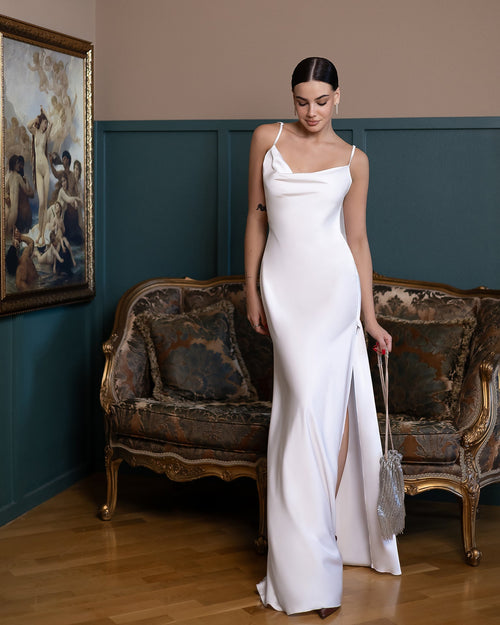 Lumina Bridal Cascade Gown