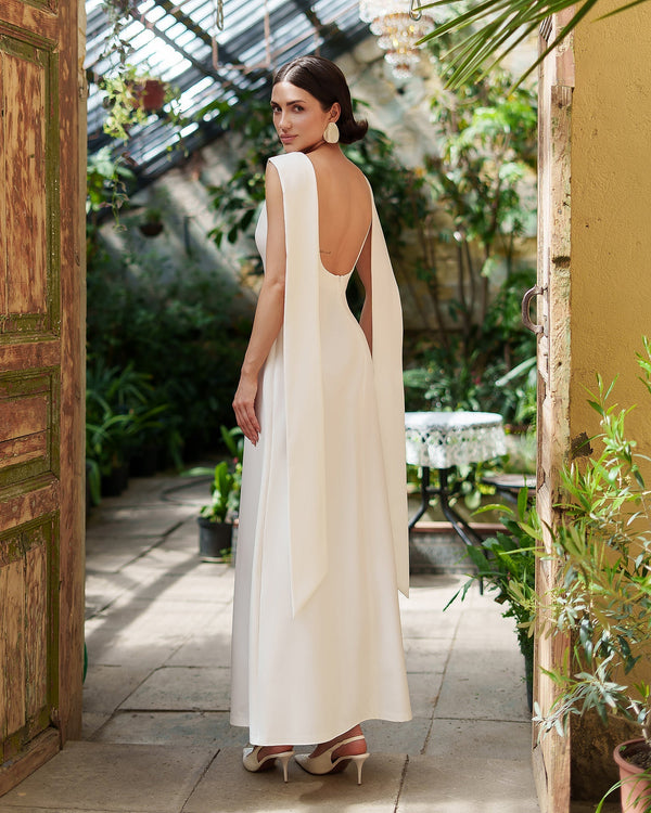Athena Cape Gown