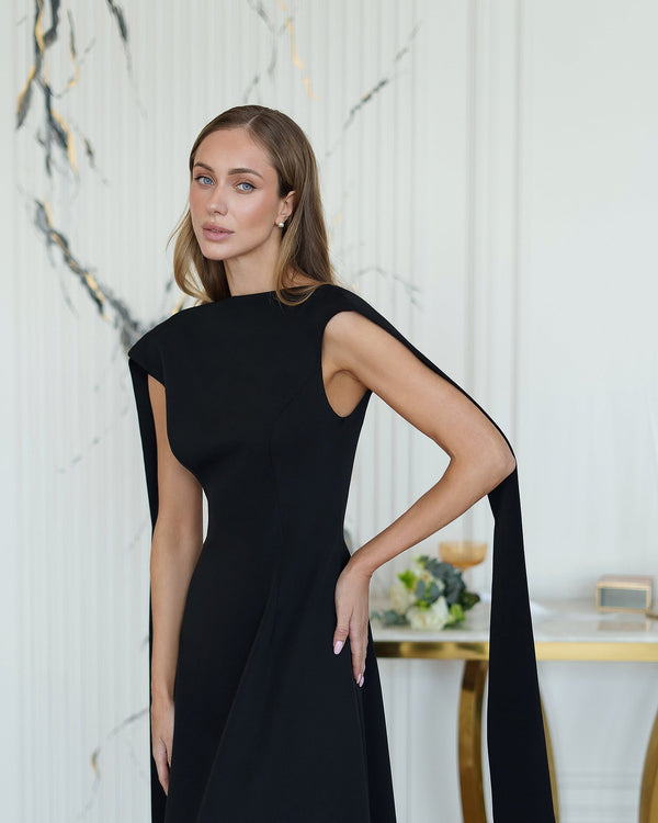 Athena Cape Gown