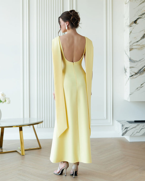 Athena Cape Gown