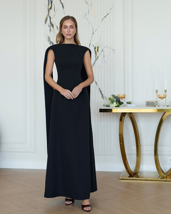 Athena Cape Gown