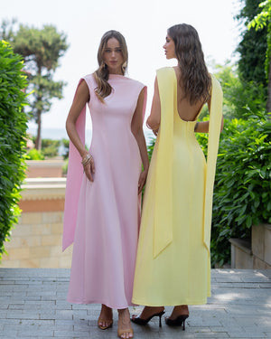 Athena Cape Gown
