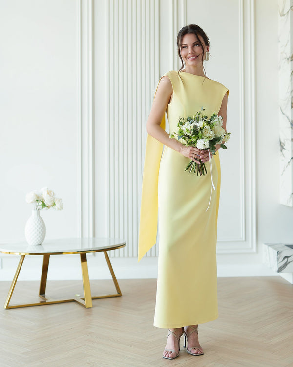 Athena Cape Gown