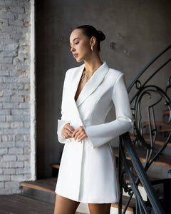 Corinne Bridal Blazer Dress