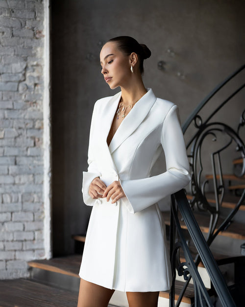 Corinne Bridal Blazer Dress