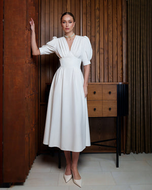 Valencia Bridal Midi Dress